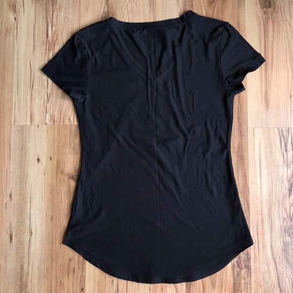 Sugar Skull Rose Tee Shirt Small Black Women’s Juniors - Picture 4 of 15